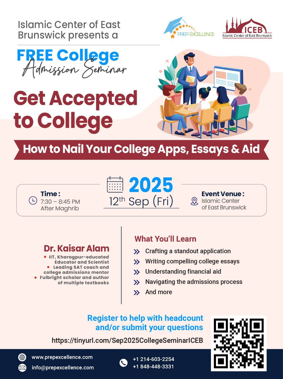 College Admission Seminar (Free)
