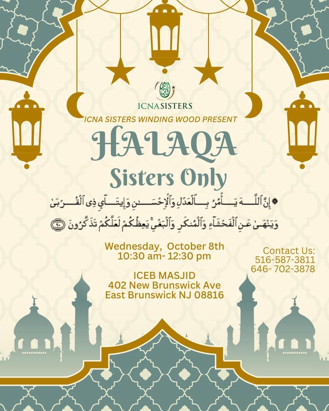ICNA Sisters Weekly Halaqa