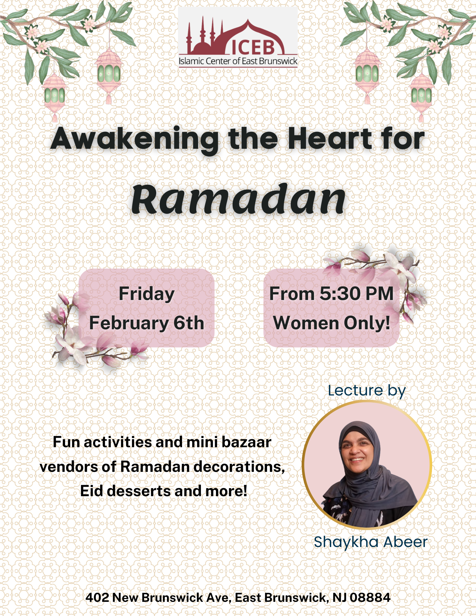 Awakening the Heart for Ramadan - Women Only
