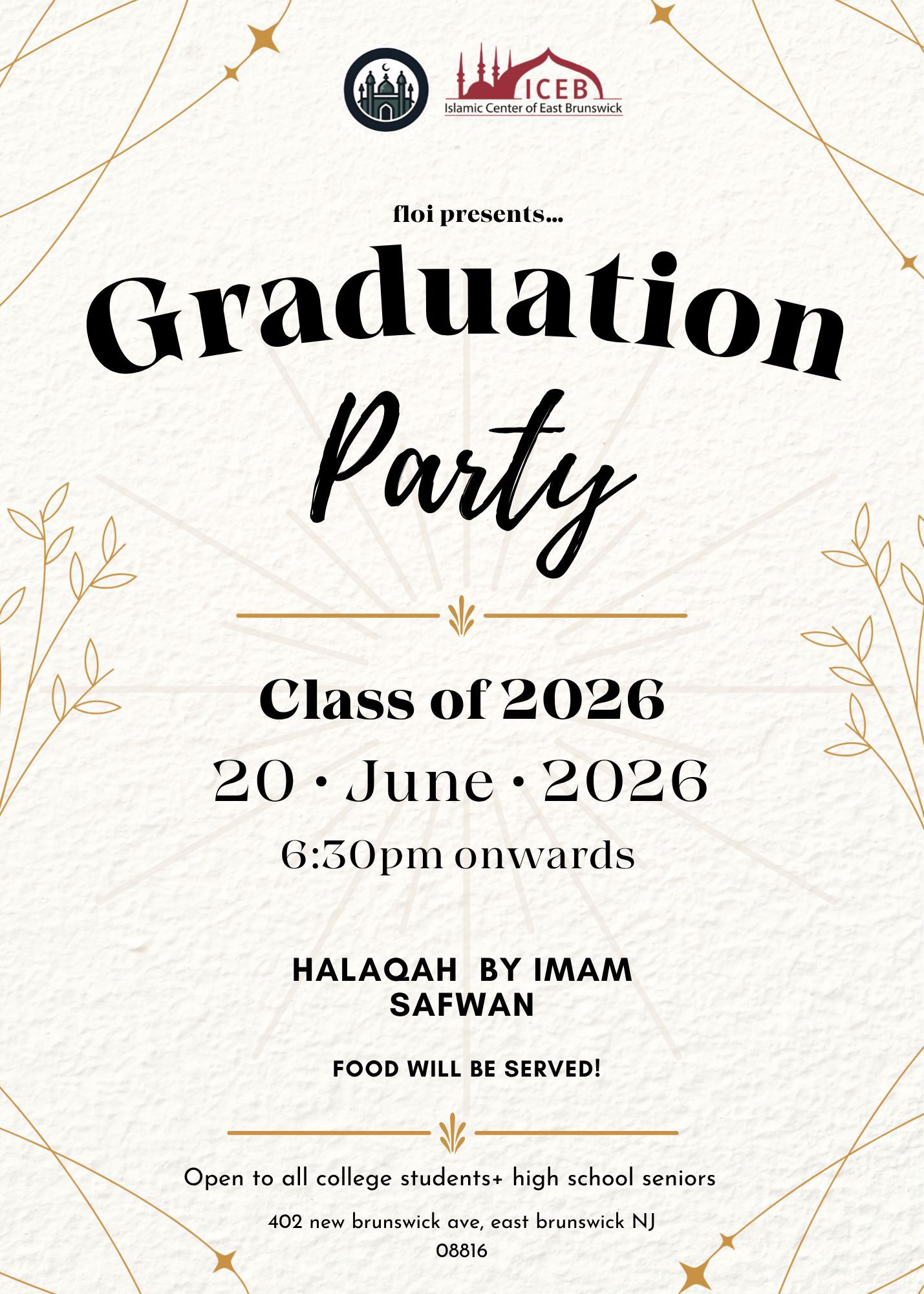 Graduation Party - Class 2026