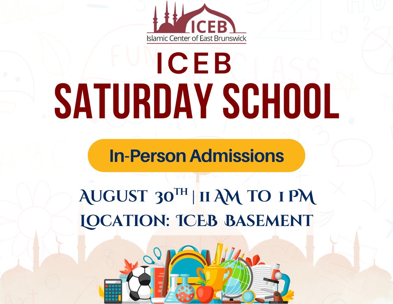 Saturday School Registration