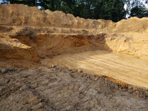 Foundation of our new mosque.