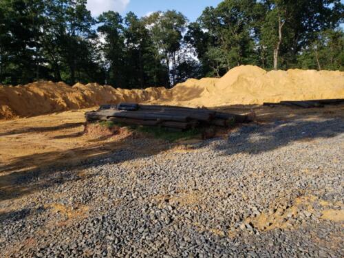 Foundation of our new mosque.